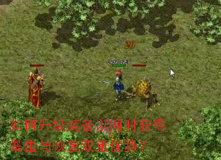 如何升级装备以同时获得暴击与恢复双重优势? 如何升级装备以同时获得暴击与恢复双重优势?