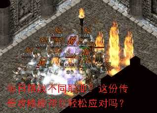 每日挑战不同职业?这份传奇攻略能帮你轻松应对吗? 每日挑战不同职业?这份传奇攻略能帮你轻松应对吗?