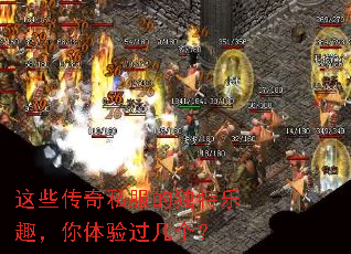 这些传奇私服的独特乐趣,你体验过几个? 这些传奇私服的独特乐趣,你体验过几个?