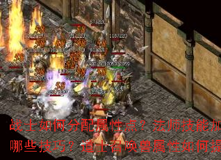 战士如何分配属性点?法师技能加点有哪些技巧?道士召唤兽属性如何提升? 战士如何分配属性点?法师技能加点有哪些技巧?道士召唤兽属性如何提升?