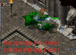 原始传奇嗜血术学习攻略?如何快速掌握嗜血术技能? 原始传奇嗜血术学习攻略?如何快速掌握嗜血术技能?