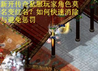 新开传奇私服玩家角色莫名变红名？如何快速消除与避免惩罚