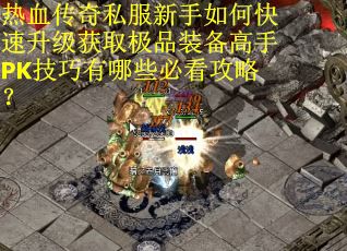 热血传奇私服新手如何快速升级获取极品装备高手PK技巧有哪些必看攻略？
