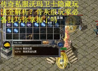 传奇私服沃玛卫士隐藏玩法全解析？骨灰级玩家必备技巧你掌握了吗
