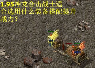 1.95神龙合击战士适合选用什么装备搭配提升战力？