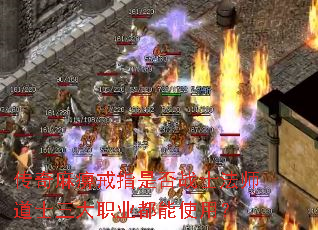 传奇麻痹戒指是否战士法师道士三大职业都能使用? 传奇麻痹戒指是否战士法师道士三大职业都能使用?