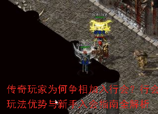 传奇玩家为何争相加入行会?行会玩法优势与新手入会指南全解析 传奇玩家为何争相加入行会?行会玩法优势与新手入会指南全解析