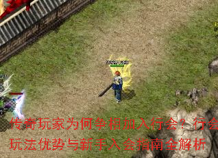 传奇玩家为何争相加入行会?行会玩法优势与新手入会指南全解析 传奇玩家为何争相加入行会?行会玩法优势与新手入会指南全解析