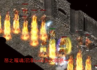 怒之噬魂沼泽boss多久刷新一次? 怒之噬魂沼泽boss多久刷新一次?