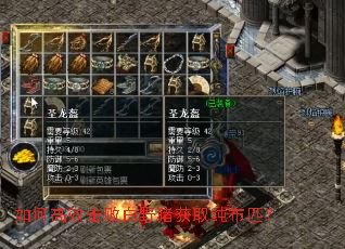 如何高效击败白野猪获取纯布匹? 如何高效击败白野猪获取纯布匹?