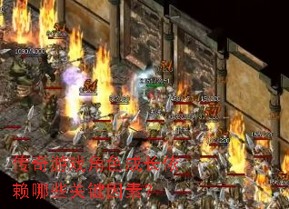 传奇游戏角色成长依赖哪些关键因素? 传奇游戏角色成长依赖哪些关键因素?