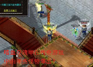 ��Ѫ���Ǽ��ڴ�����Ϸ������Щ���ﱬ����