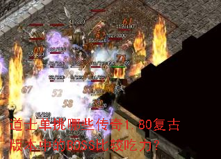 ��ʿ������Щ����1.80���Ű汾�е�BOSS�Ƚϳ�����
