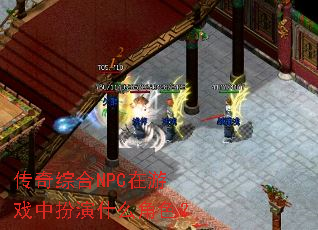 �����ۺ�NPC����Ϸ�а���ʲô��ɫ��