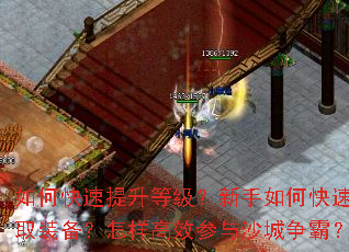 如何快速提升等级?新手如何快速获取装备?怎样高效参与沙城争霸? 如何快速提升等级?新手如何快速获取装备?怎样高效参与沙城争霸?