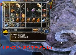 ��ЩBOSS���ױ����߼�װ����