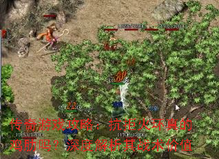 传奇游戏攻略:抗拒火环真的鸡肋吗?深度解析其战术价值 传奇游戏攻略:抗拒火环真的鸡肋吗?深度解析其战术价值