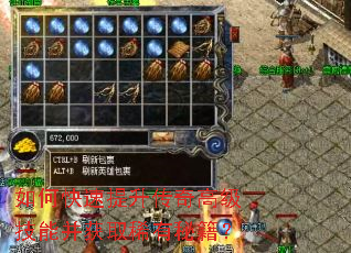 如何快速提升传奇高级技能并获取稀有秘籍? 如何快速提升传奇高级技能并获取稀有秘籍?