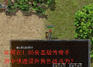 如何在1.85合击版传奇手游中快速提升角色战斗力? 如何在1.85合击版传奇手游中快速提升角色战斗力?