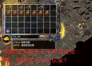 蝴蝶兰全职高手传奇游戏攻略:如何成为顶尖玩家? 蝴蝶兰全职高手传奇游戏攻略:如何成为顶尖玩家?