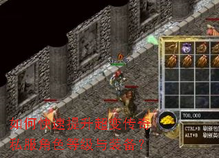 如何快速提升超变传奇私服角色等级与装备? 如何快速提升超变传奇私服角色等级与装备?