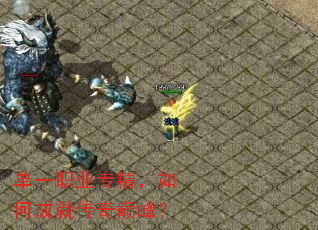 单一职业专精,如何成就传奇巅峰? 单一职业专精,如何成就传奇巅峰?