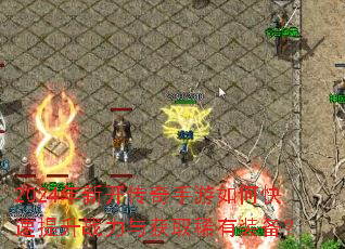 2024年新开传奇手游如何快速提升战力与获取稀有装备? 2024年新开传奇手游如何快速提升战力与获取稀有装备?