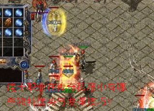 道士职业在传奇私服中有哪些独特优势与发挥技巧? 道士职业在传奇私服中有哪些独特优势与发挥技巧?